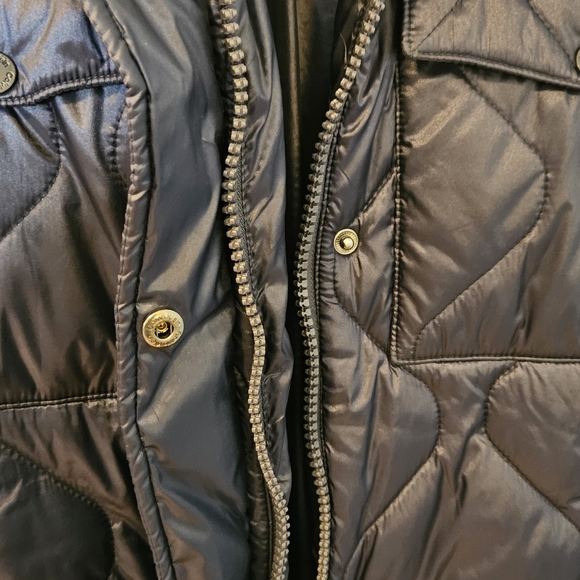 Calvin Klein Women's Quilted Puffer Jacket - Navy Lg - Picture 4 of 6